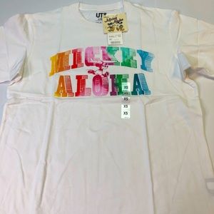 Uniqlo x Disney’s Aloha Mickey Mouse XS T-Shirt